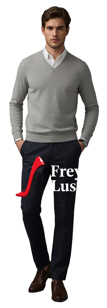 Tristan Redding with Casual Clothes